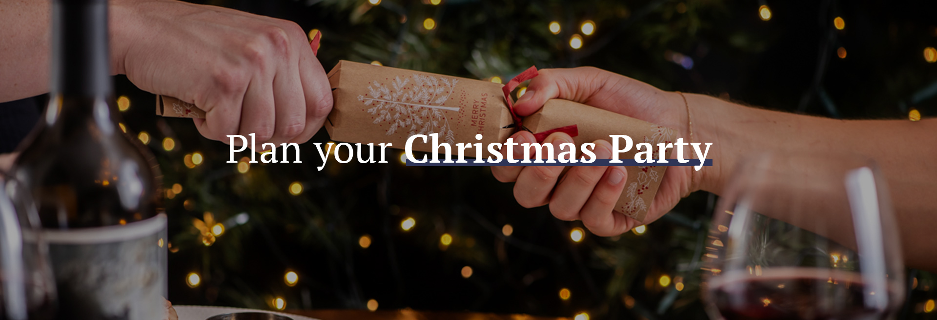 Christmas party at The Rose and Thistle