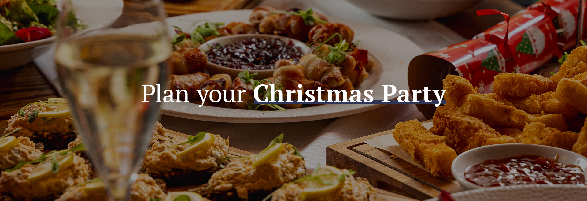 Christmas party at The Rose and Thistle