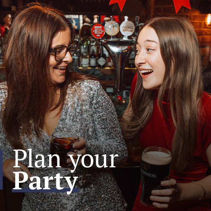 Make a group booking. Christmas at The Rose and Thistle in Camberley