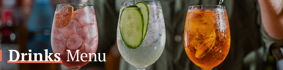 Drinks Menu at The Rose and Thistle